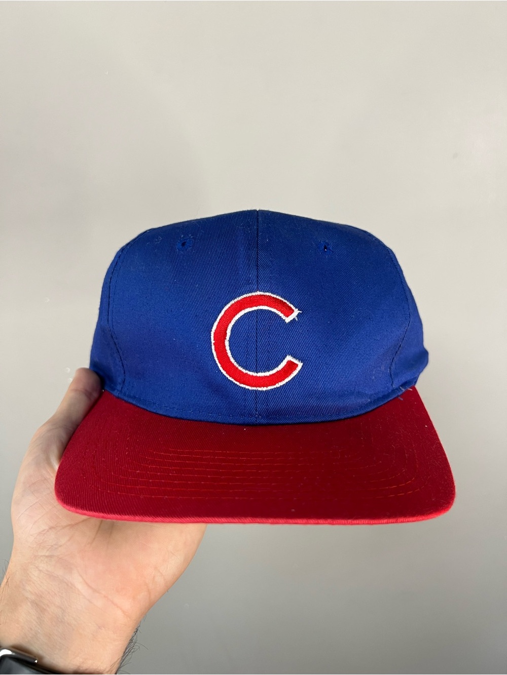 90s Chicago Cubs Snapback Hat